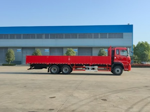 Camión de Carga Pesada 8x4 Diésel con Plataforma Plana, Nuevo Euro <span class=keywords><strong>6</strong></span>, Caja de Cambios FAST, para Transporte de Excavadoras, Asiento de Una Fila, ACC - Product Image 4