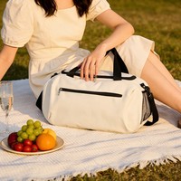 Sac de yoga léger à livraison rapide, sac de voyage, sac de sport personnalisé avec logo, sac de voyage imperméable, prix d'usine, sac de voyage spacieux