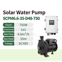 Système de pompe d'irrigation solaire MPPT automatique haute pression DC pour l'agriculture, la ferme, le jardin et l'eau propre