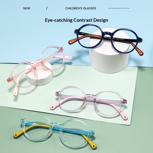 新しい女性の子供の学生ティーンエイジャーパンクスタイル近視メガネフレーム 2022ET ファッション卸売 - Product Image 4