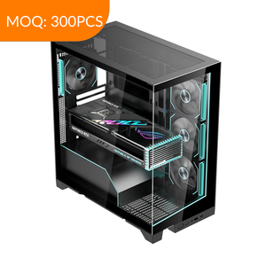 Gabinete de PC para Juegos ATX de Alta Capacidad, Enfriador de Aire para CPU de Máximo 185 mm, Tarjeta de Video de 420 mm, Chasis para Computadora de Escritorio - Product Image 4