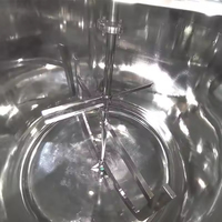 Équipement de mélange chimique, homogénéisateur, mélangeur, réacteur de savon liquide, machine de fabrication de détergent liquide, réservoir de mélange pour lessive