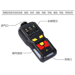 Detector de Gas Portátil 5 en 1 KD Zhengda, Tipo Bomba, Analizador Multigas para H2S, Ozono, Oxígeno, CO, Nitrógeno - Product Image 5