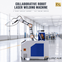 Robot collaboratif de soudage laser 2 kW industriel à 6 axes avec fonction Drag-to-Teach pour acier au carbone, certifié CE
