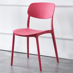 PP Modern Contemporary Farmhouse Outdoor Restaurant Chairs Simple Backrest Desks Stools Food Stalls Milk Tea Fast Food <b>Chess</b> - Product Image 3
