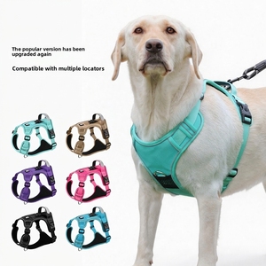 Arnés de Poliéster para Perro Compatible con Airtag, Correa de Pecho para Entrenamiento al Aire Libre y Correa Antipérdida - Product Image 1