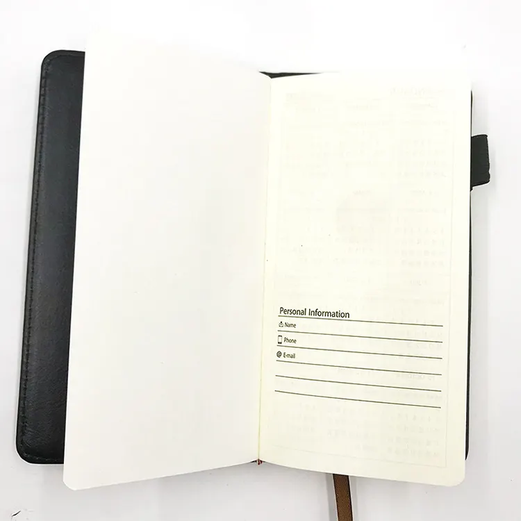 2022 A6 Mini Notebook 365 Tage Tragbarer Taschen-Notizblock Täglich Wöchentlicher Agenda-Planer Notizbücher Schreibwaren Büro Schul bedarf