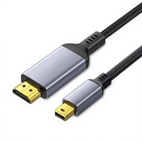 Adaptateur Mini DP vers HDMI Mindpure Active, câble DisplayPort 4K 60Hz pour MacBook, ordinateur portable, Surface Pro, carte graphique de bureau, moniteur