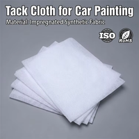 Chiffonnette anti-poussière WIPESTAR en tissu synthétique imprégné pour la préparation des surfaces métalliques et la peinture automobile