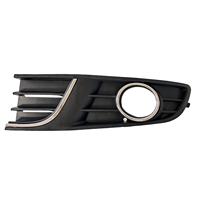 Grille de pare-chocs avant gauche d'origine avec cache de phare antibrouillard chromé avec trou pour POLO VIVO 2010 & 2015 pour 6QS853665B