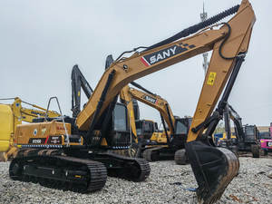 Pelleteuse d'occasion Sany sy215cpro de bonne qualité machine de construction de routes 21 tonnes sy215c pelleteuse d'occasion vente - Product Image 2