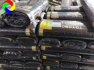 T/Rソフトツイル1/2 TOYOBO生地ブラックカラーアラブトーベ日本生地イスラム教徒男性スーツ - Product Image 5