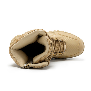 Bottes de montagne pour hommes, chaussures de randonnée et de trekking, chaussures de randonnée à lacets, chaussures de travail et de sécurité, bottes tactiques - Product Image 5