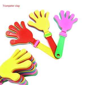 Yilv 28cm Clapper de mano de plástico de dibujos animados con impresión Digital para fiestas y actuaciones Atmósfera de concierto Suministros para fiestas - Product Image 4