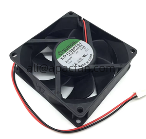 Sunon พัดลม KD1208PTS1 80X80X25mm 12V DC 0.21A 2.6W 2950rpm, พัดลมแม่เหล็ก40CFM พัดลมระบายความร้อนตามแนวแกนกำลัง - Product Image 4