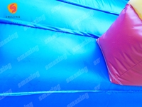 Toboggan aquatique gonflable en PVC Smazing pour l'extérieur, avec zone de saut et d'escalade