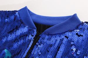 Chaqueta de lentejuelas para H Town Texans Chaqueta de bombardero de <span class=keywords><strong>mujer</strong></span> - Product Image 4