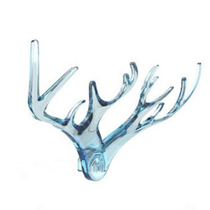 Antler Cartoon Creative Three-Dimensional Traceless Antler <b>Hook</b> Nordic Wall Decoration Small <b>Hook</b> Creative Animal <b>Hook</b> - Product Image 2
