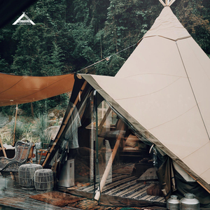 Custom Hotel <strong>Resort</strong> <strong>Tent</strong> Well-insulated Waterproof Luxury Glamping Family Outdoor Camping Safari Tipi Indian <strong>Tent</strong> Party Travel - Product Image 4
