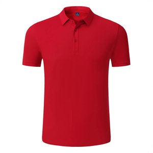 Camisa Polo de Manga Corta, Color Sólido, Algodón, Uso Diario, Uniforme de Trabajo, Camisa de Cultura Corporativa - Product Image 2