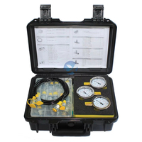 Instrument de test hydraulique en acier HZXY XZTK-60U, manomètre pour kit d'outils d'excavatrice, garantie 1 an, Zhejiang