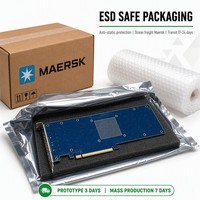 Carte NPU PCB 40 couches, HDI toutes couches, FR4 Megtron ENIG ENEPIG, 112 Gbit/s, compatible PAM4, PCIe Gen5/Gen6 pour carte d'inédition IA