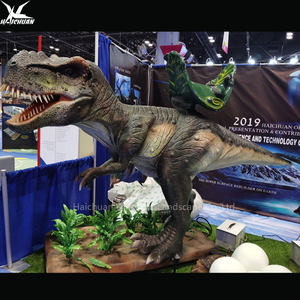 Attraction robotique animatronique de dinosaures T-Rex géants électriques à monter, pour intérieur, <span class=keywords><strong>junior</strong></span> (7-14 ans), centres commerciaux, métal - Product Image 3