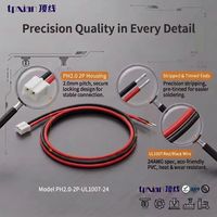 Kabel Harness JST PH 2.0mm Pitch 2 Pin PHR-2 Single Head ke Kabel Rakitan Ujung Terlapis Timah Custom