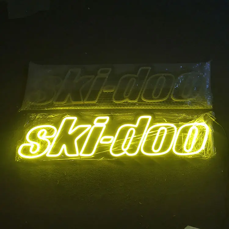 Placa acrílica 12V Pizza LED Tubo Do DIODO EMISSOR de Sinal de Néon feito de Plástico, NÃO de vidro