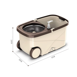 Producto de Limpieza para el Hogar Más Vendido: Mopa Giratoria 360° y Cubo con Separación Automática de Agua Sucia con Ruedas para Uso en Pisos - Product Image 2