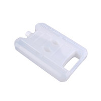 Boîte à lunch isotherme réutilisable en HDPE avec blocs de glace pour garder les aliments frais et au frais pendant l'expédition