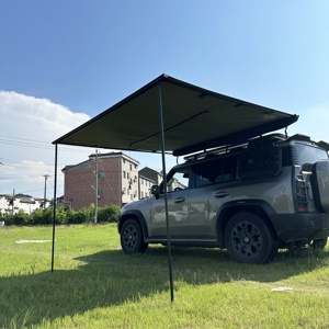 Toldo Lateral para Automóvil, Ultraligero, Plegable, de Oxford, Toldos Laterales Portátiles, Plegables y Retráctiles, Protección Solar para <span class=keywords><strong>Techo</strong></span> de Automóvil - Product Image 2