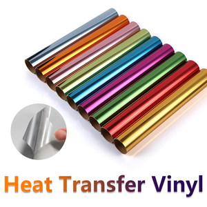 Pu Long Lanh Phản Quang Huỳnh Quang Dệt May T-Shirt Vải Quần Áo Thăng Hoa Cắt Sắt Trên Truyền Nhiệt Vinyl Phim - Product Image 6