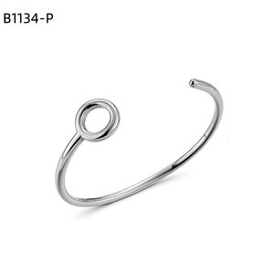 เอมี่ เอมี่แฟชั่นกำไลข้อมือโลหะผสมชุบเงิน กำไลข้อมืออินเทรนด์สำหรับผู้หญิง B1134 เครื่องประดับของขวัญ - Product Image 1