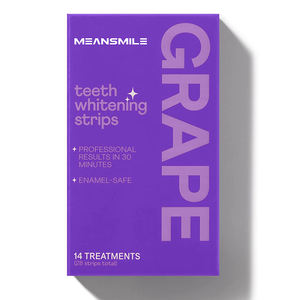 Grape <span class=keywords><strong>Taste</strong></span> 20 Tiras blanqueadoras de dientes de frambuesa azul Esmalte de cero sensibilidad-Auto disolución rápida 30 minutos Blanqueamiento sensorial - Product Image 1