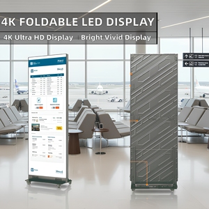จอแสดงผลโปสเตอร์ LED แบบพับได้ น้ำหนักเบา รองรับ 4K สีสันสดใส ระบบ Smart SyncLED ปรับความสว่างได้ รุ่น JH-P22 แบบพับได้ - Product Image 5