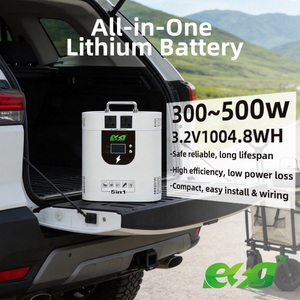 Station d'alimentation portable ESG 1000W 2000Wh avec sortie à onde sinusoïdale pure pour le camping, les véhicules, les situations d'urgence, l'alimentation mobile en extérieur - Product Image 3