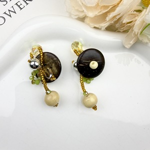 พู่ห้อยงานฝีมือสไตล์วินเทจ แบบกลม ขนาด 20L 24L 28L 32L 36L 40L กระดุมเปลือก<span class=keywords><strong>มะพร้าว</strong></span> สำหรับเสื้อสเวตเตอร์ เข็มกลัด และเครื่องประดับ<span class=keywords><strong>ผม</strong></span> - Product Image 3