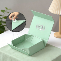 Boîtes cadeaux magnétiques modernes pour l'expédition, vente en gros, boîtes rigides vides de qualité supérieure pour les fêtes, double porte, ruban, nœud, recyclables, personnalisables