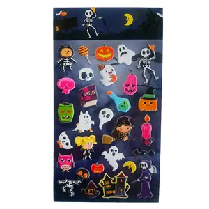 Wholesale Promotional 3D Bubble Stickers Cartoon Animals 3D Stickers Bubble Stickers