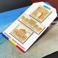 Aimants de réfrigérateur numériques en alliage de zinc en forme de porte, personnalisables, écologiques, lavables, avec logo OEM, pour souvenirs touristiques, vente en gros Oneway