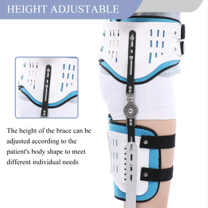 AMAIN Doble <span class=keywords><strong>cadera</strong></span> Rodilla Tobillo Fijación del pie Brace Fijación <span class=keywords><strong>de</strong></span> la articulación <span class=keywords><strong>de</strong></span> la rodilla Brace Meniscus Support Fijación Brace - Product Image 4