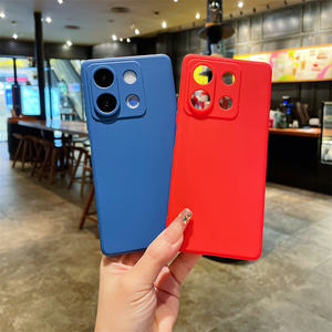 Nueva funda de teléfono de TPU de precio barato Popular para Redmi Note 14 Pro + funda protectora de cámara de Color caramelo para funda Xiaomi - Product Image 5