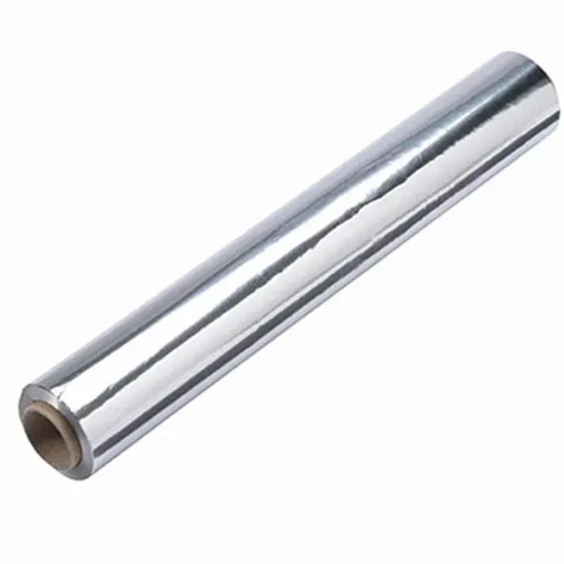 Silver High Quality Aluminium Foil Jumbo Roll Food Packaging Foil Paper For Food Grade Household