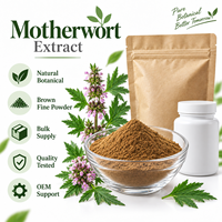 Poudre d'extrait de mère-de-Dieu LongBio (Leonurus Japonicus) 10:1 – Ingrédient végétal naturel pour capsules, comprimés, boissons et compléments alimentaires