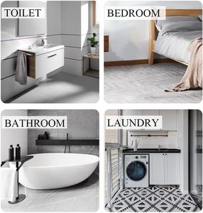 Tapis de bain en microfibre à poils doux et moelleux, à carreaux roses, absorbant l'eau, séchage rapide, antidérapant, pour la maison et l'hôtel - Product Image 4