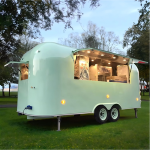 Station de bar mobile, chariot à glaces, remorque à <span class=keywords><strong>café</strong></span>, camion de nourriture mobile, remorque de restauration, entièrement équipée - Product Image 6