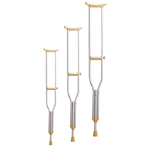 Muletas médicas ortopédicas de ayuda para caminar de mano ajustable de <span class=keywords><strong>aluminio</strong></span> para adultos - Product Image 3