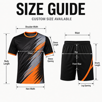 Tenue de football personnalisée à séchage rapide pour jeunes, kit à manches courtes pour club de football adolescent, compétition de ligue