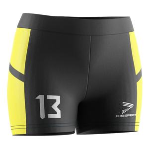 Shorts de volley-ball sexy pour femmes et filles, idéaux pour l'entraînement sportif, personnalisables (OEM/ODM) par sublimation - Product Image 3